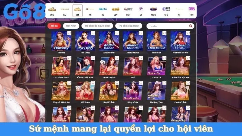 Sứ mệnh mang lại quyền lợi cho hội viên